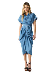 Steve Madden: Tori Dress in Chambray Blue