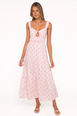Kendra Maxi Dress - Pink Floral