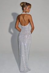 THE OPALINE MAXI DRESS - OPAL WHITE