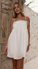 Wyomie Mini Dress - White