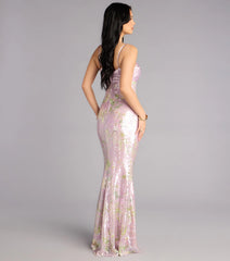 Murielle Sequin Mermaid Formal Dress