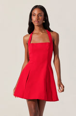 ASTR The Label Lilibeth Halter Neck Mini