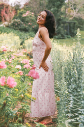 Kendra Maxi Dress - Pink Floral
