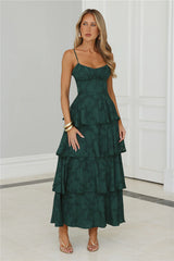 Thriving Now Maxi Dress Green