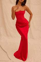 HAVEN MAXI DRESS - RUBY
