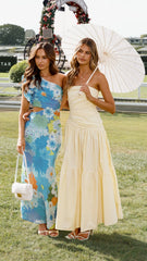 Amina Maxi Dress - Tropical Floral
