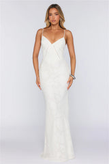 Sunset Current Maxi Dress Cream
