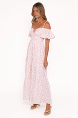 Lachay Maxi Dress - Pink Floral
