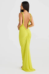 Yelena Gown - Chartreuse