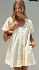 Keeva Mini Dress - Butter