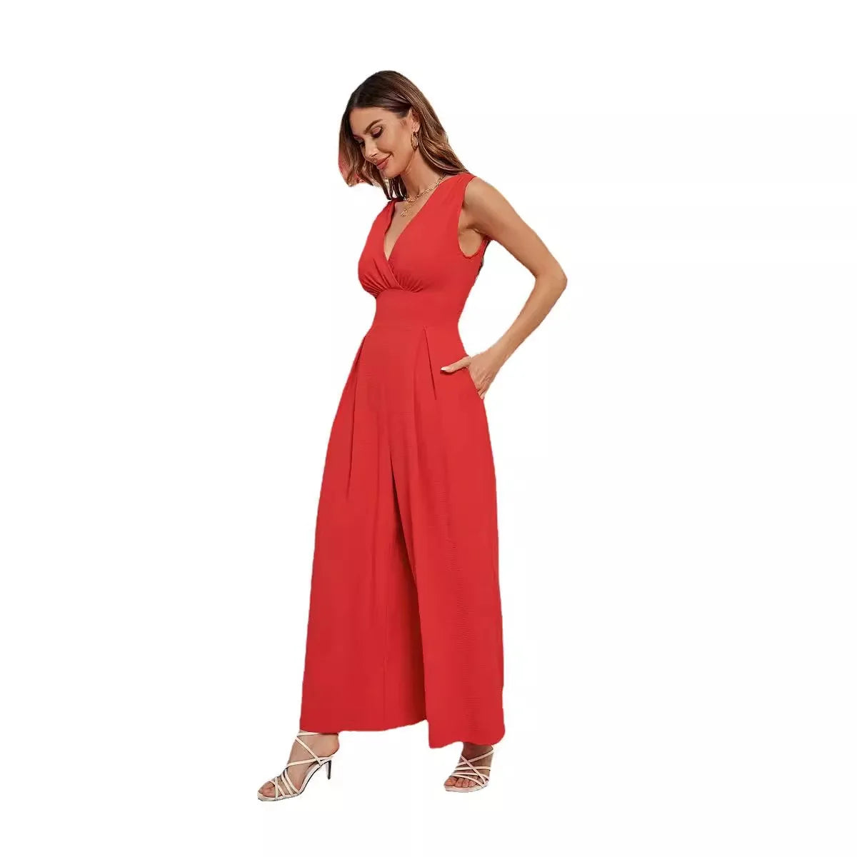 Fashion-Forward Waist-Defined Jumpsuits