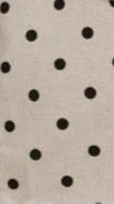 Fiana Top - Beige/Black Polka Dot