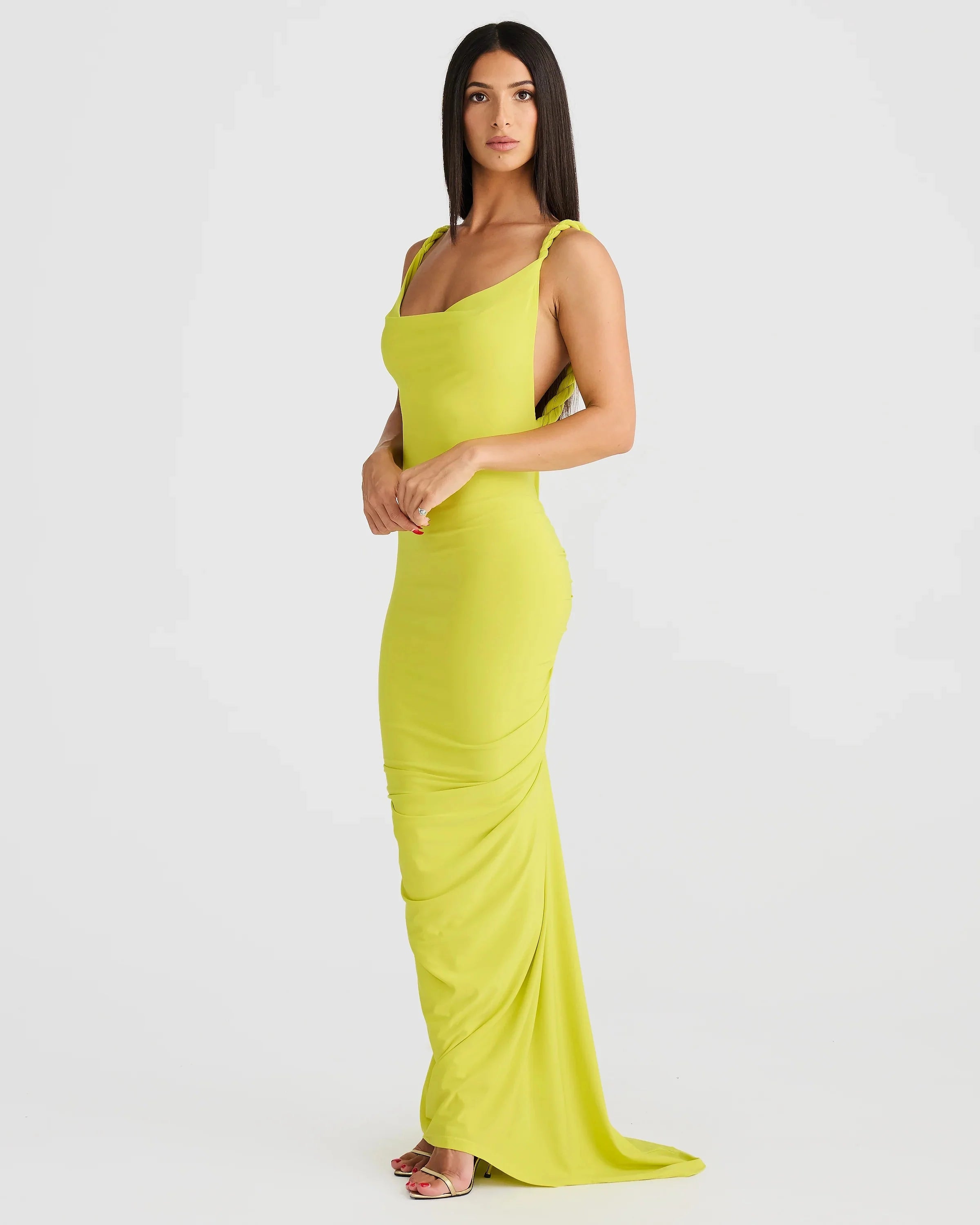 Yelena Gown - Chartreuse