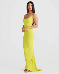 Yelena Gown - Chartreuse
