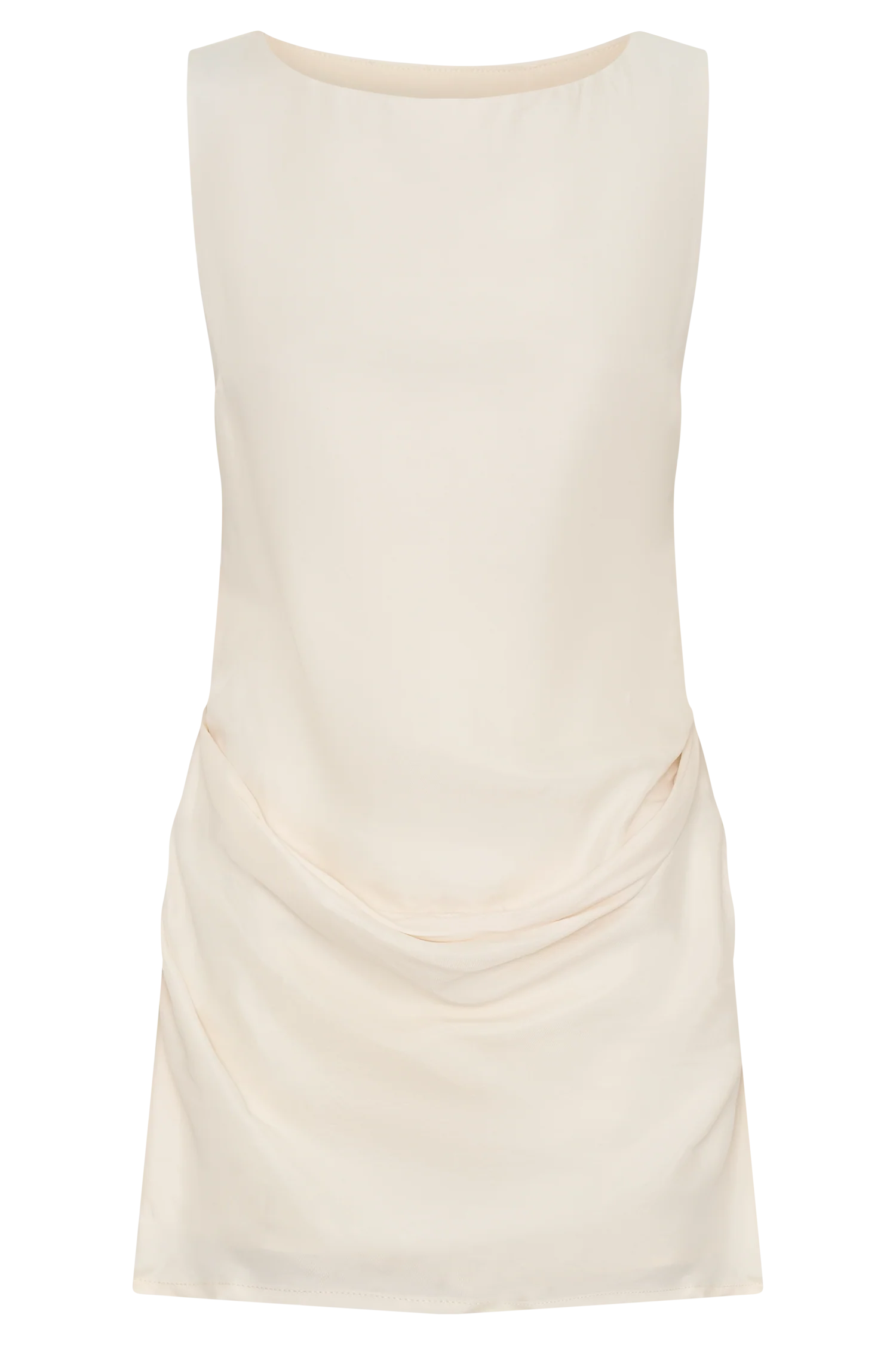 Bexley Draped Mini Dress - Ivory