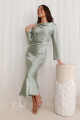 Classy Vibe Maxi Dress Sage