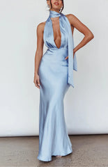 Matilda Halter Maxi Dress