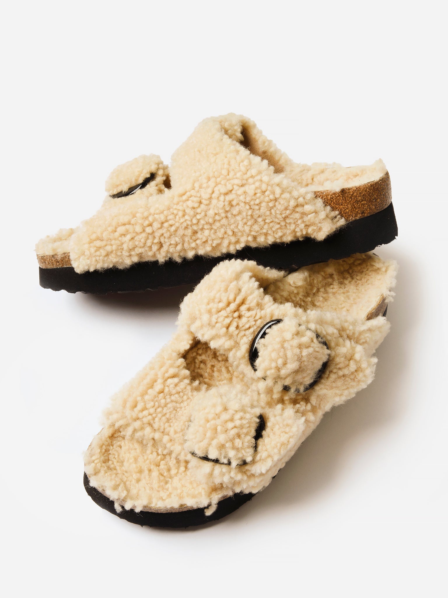 Birkenstock Women's Arizona Big Buckle Shearling Sandal
