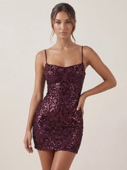 Crimson After Dark Dress