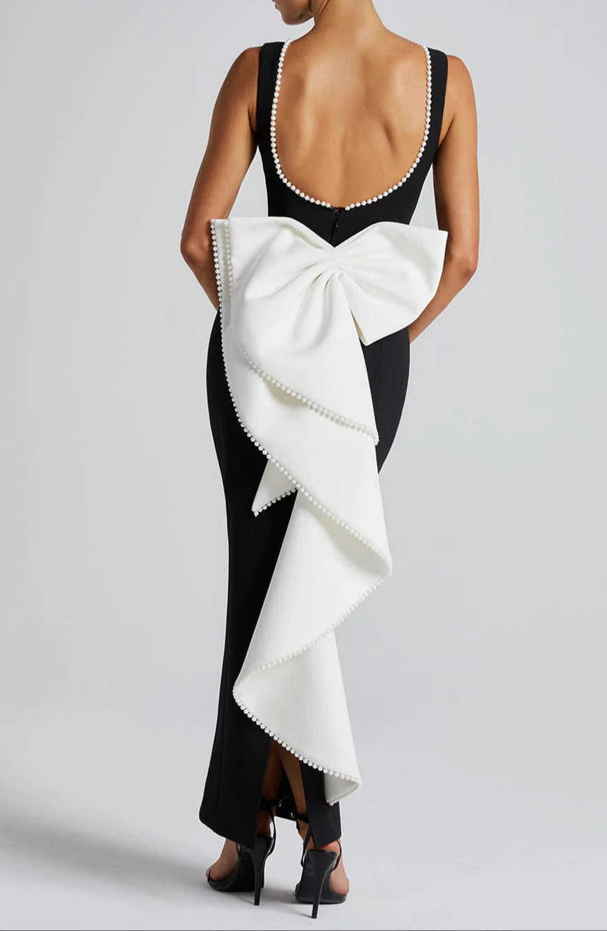 Elizabeth Midaxi Dress-Black