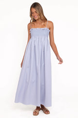 Josie Maxi Dress - Cornflower Blue
