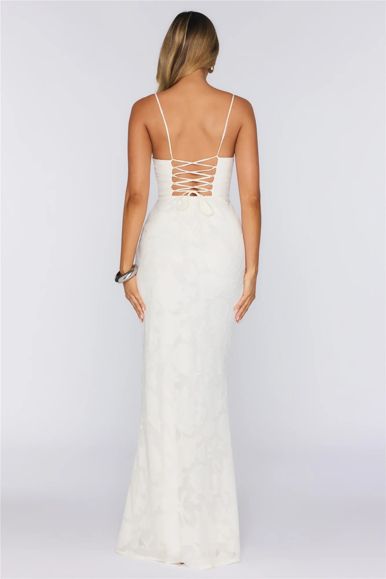 Sunset Current Maxi Dress Cream