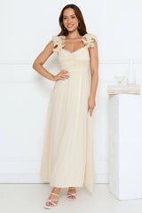 Dusk Pop Maxi Dress Yellow