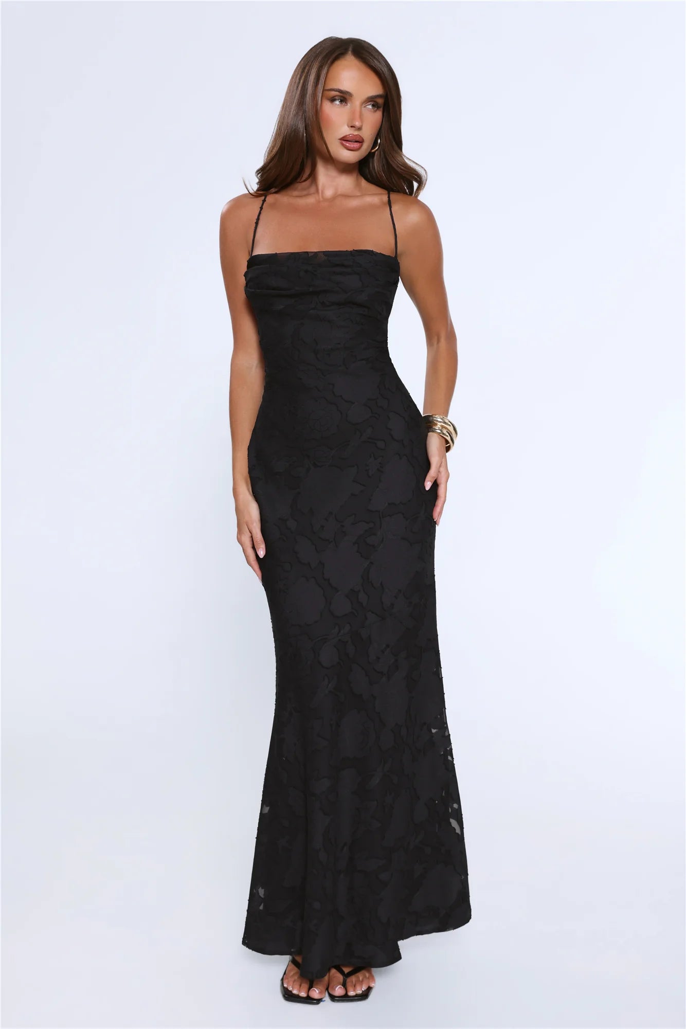 Bridge To Wonderland Maxi Dress Black