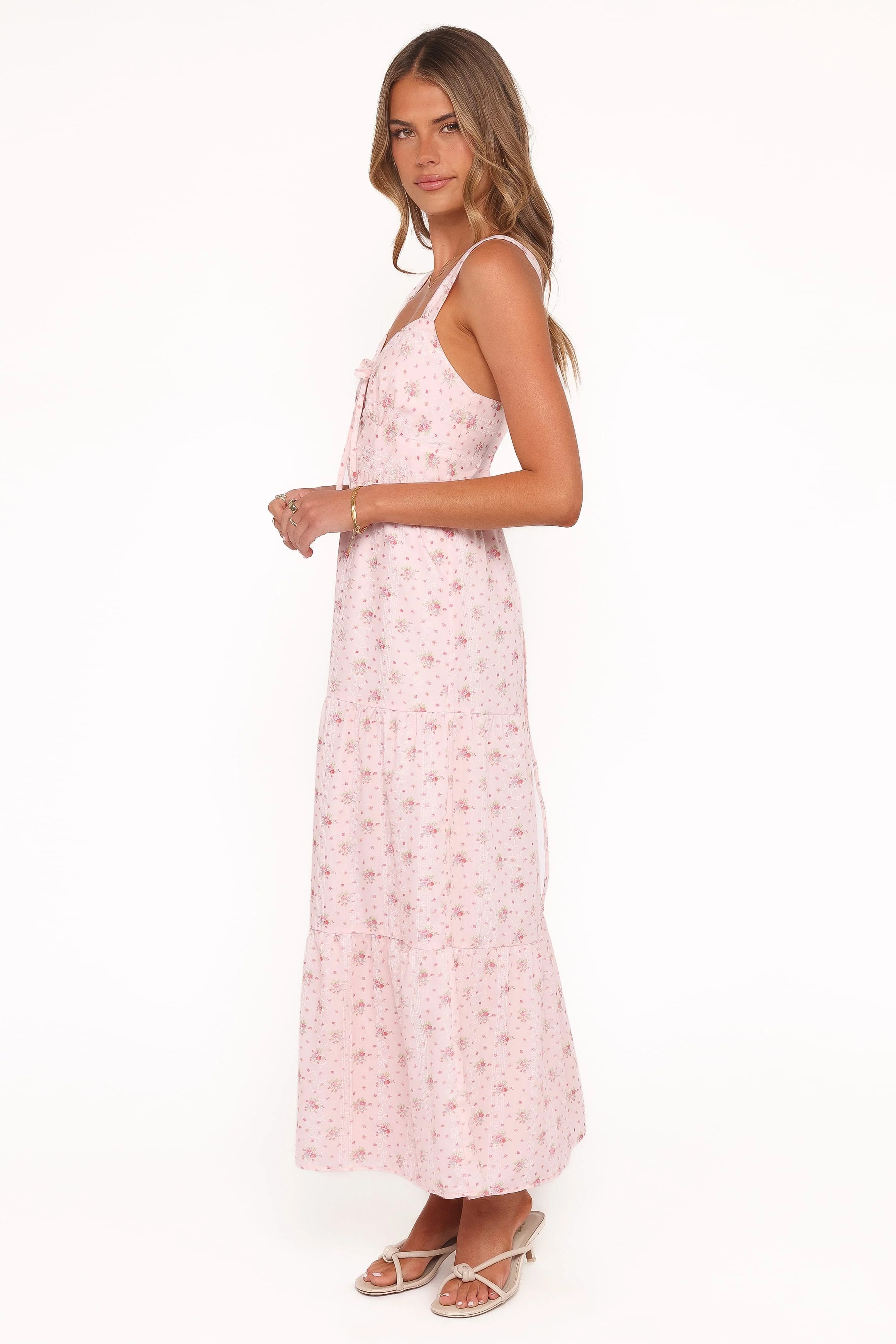 Kendra Maxi Dress - Pink Floral
