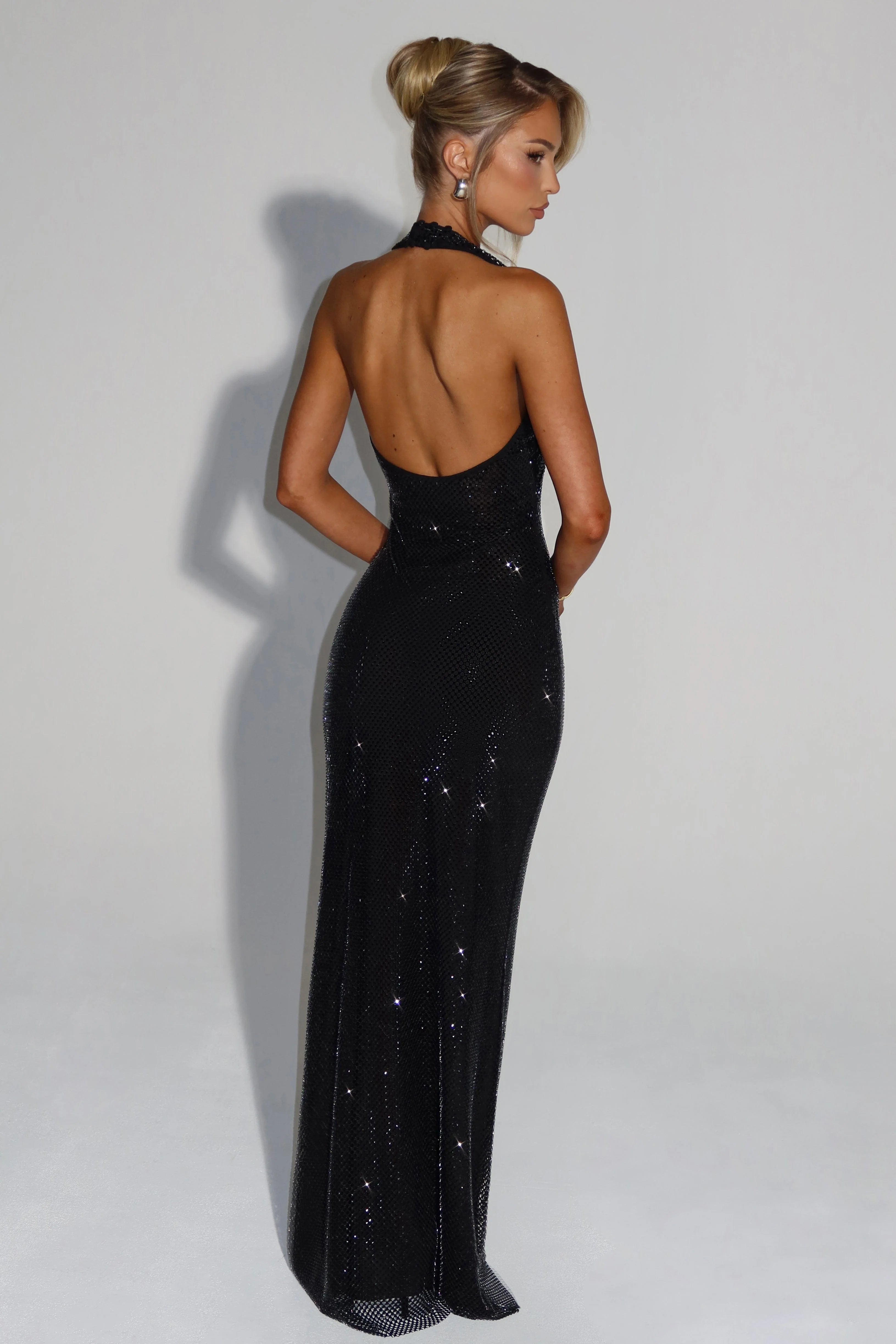 THE OPALINE MAXI DRESS - OPAL WHITE