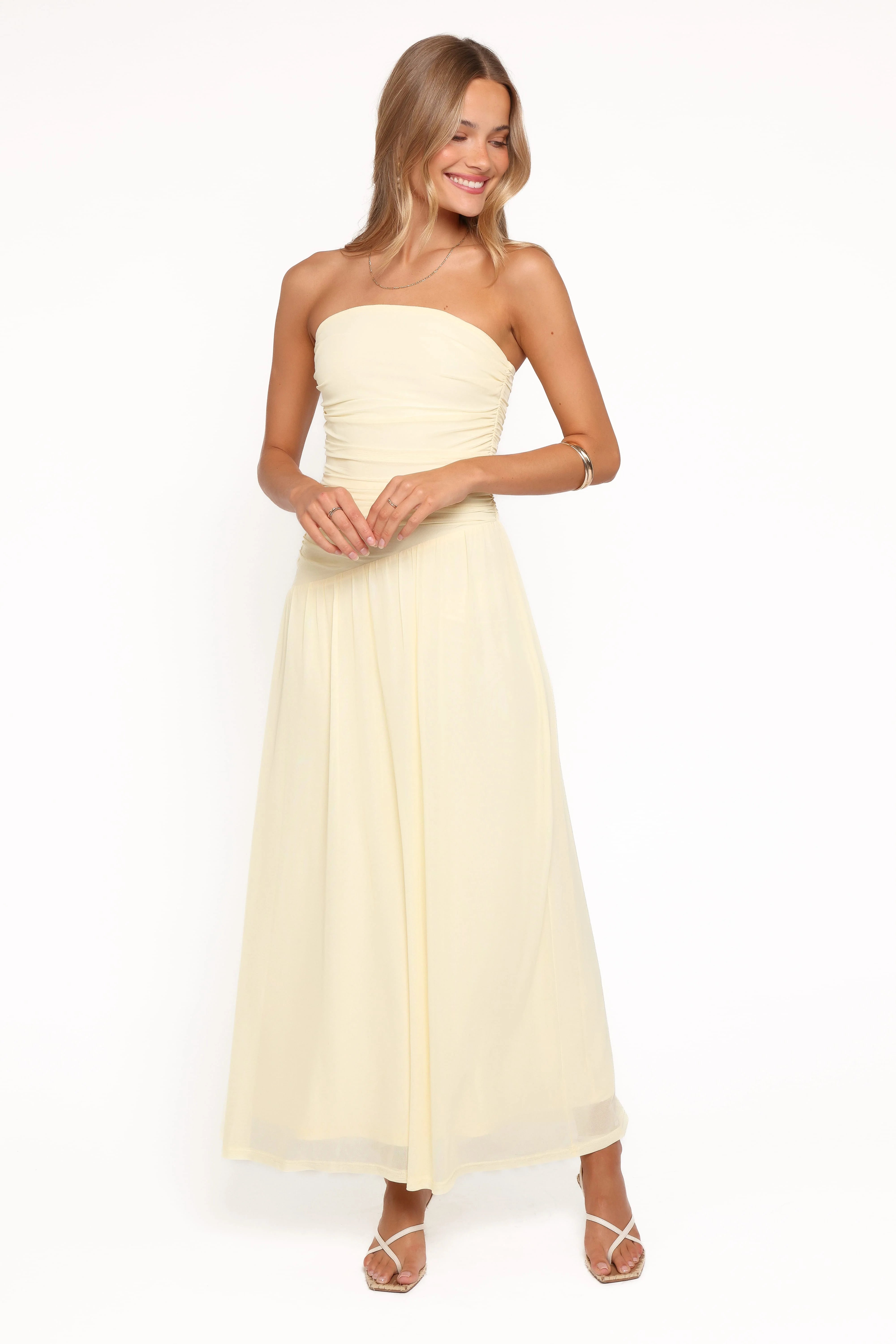 Calypso Maxi Dress - Butter Yellow