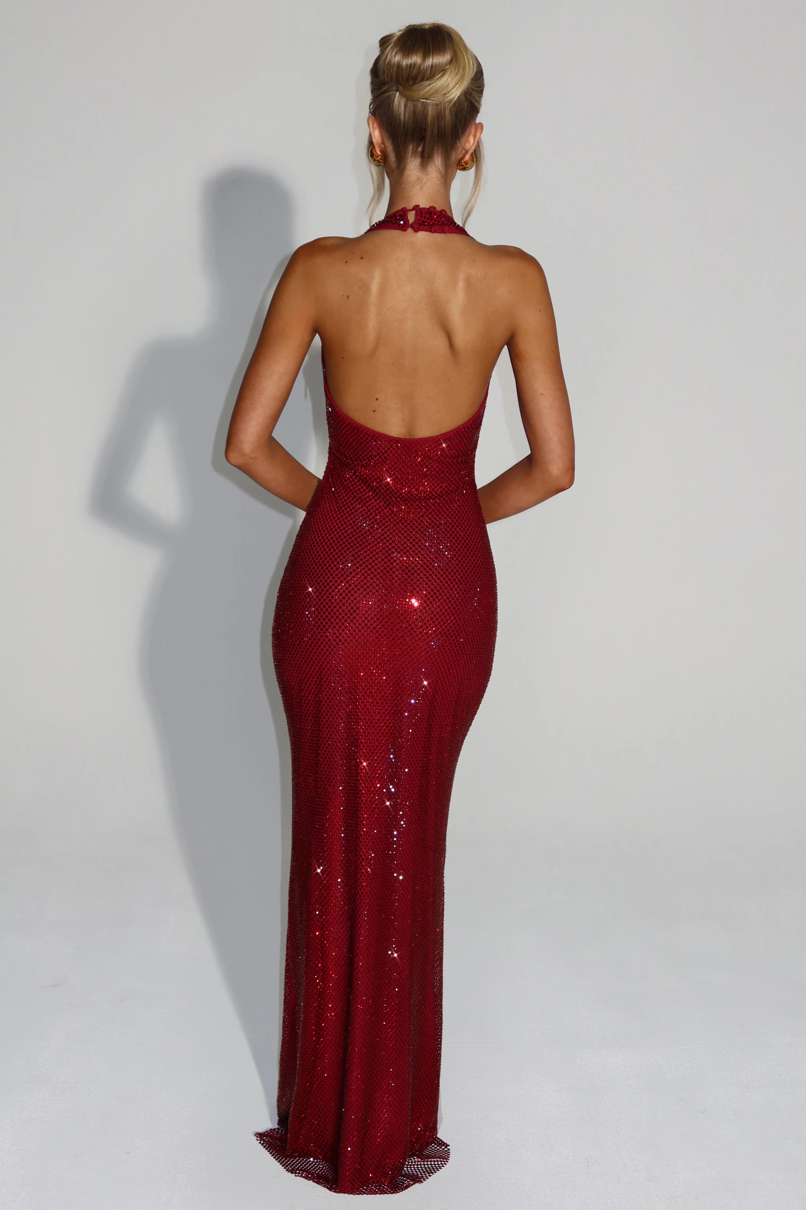 THE OPALINE MAXI DRESS - OPAL WHITE