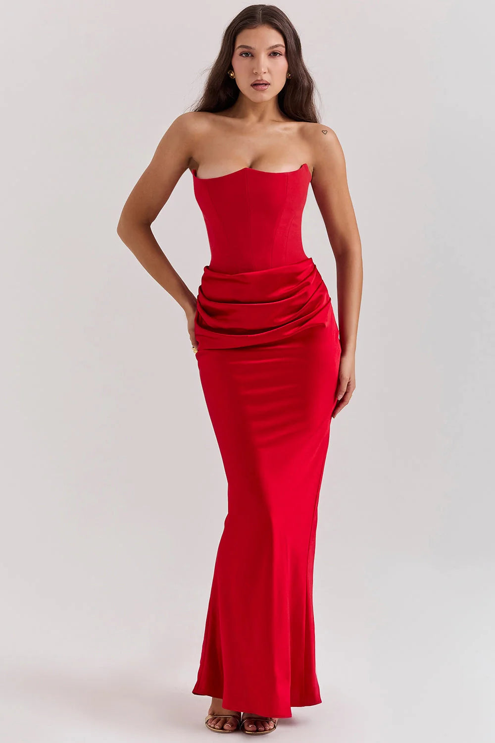 HAVEN MAXI DRESS - RUBY