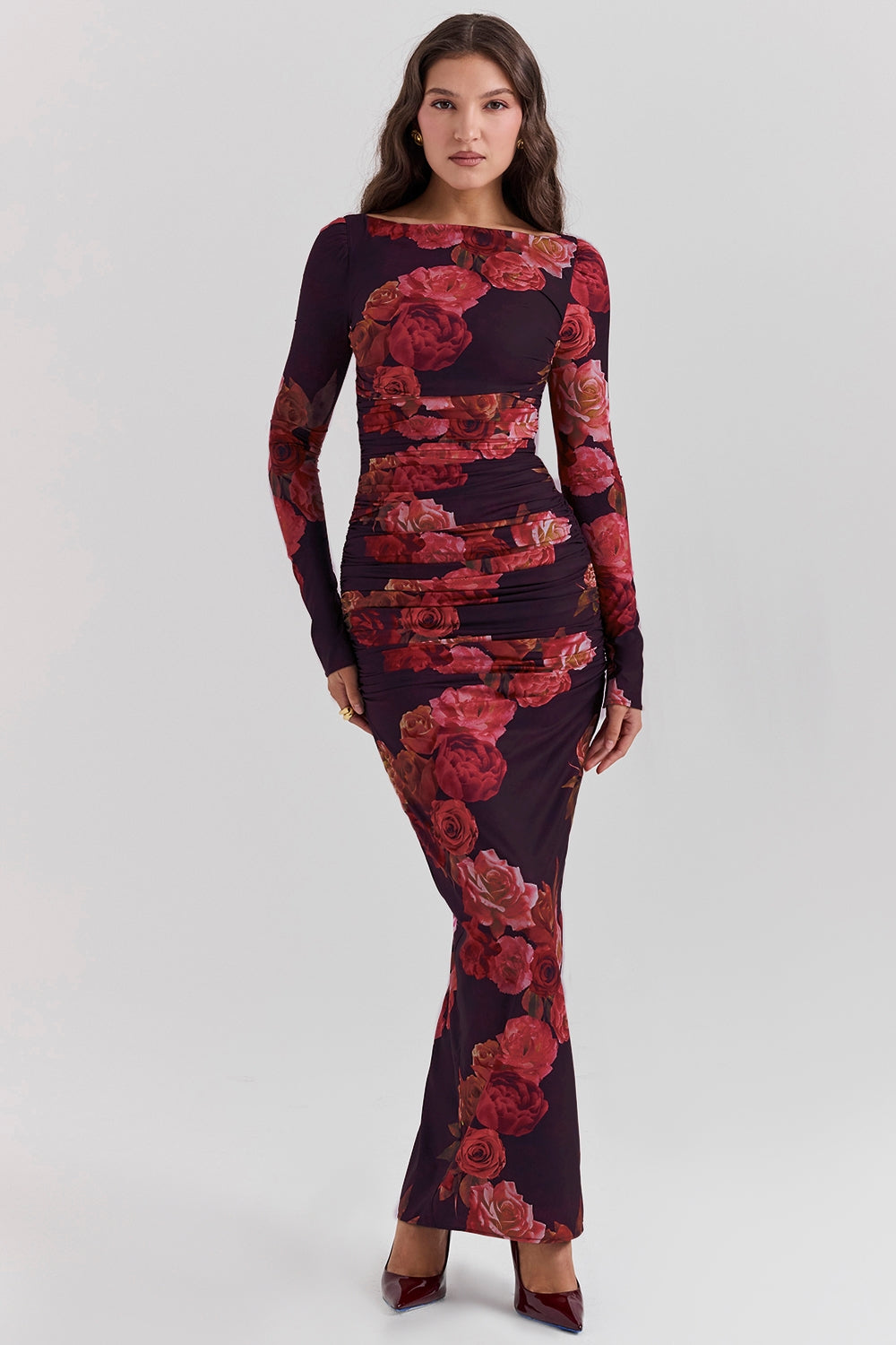 Lanetta-Romantic Floral Maxi Dress