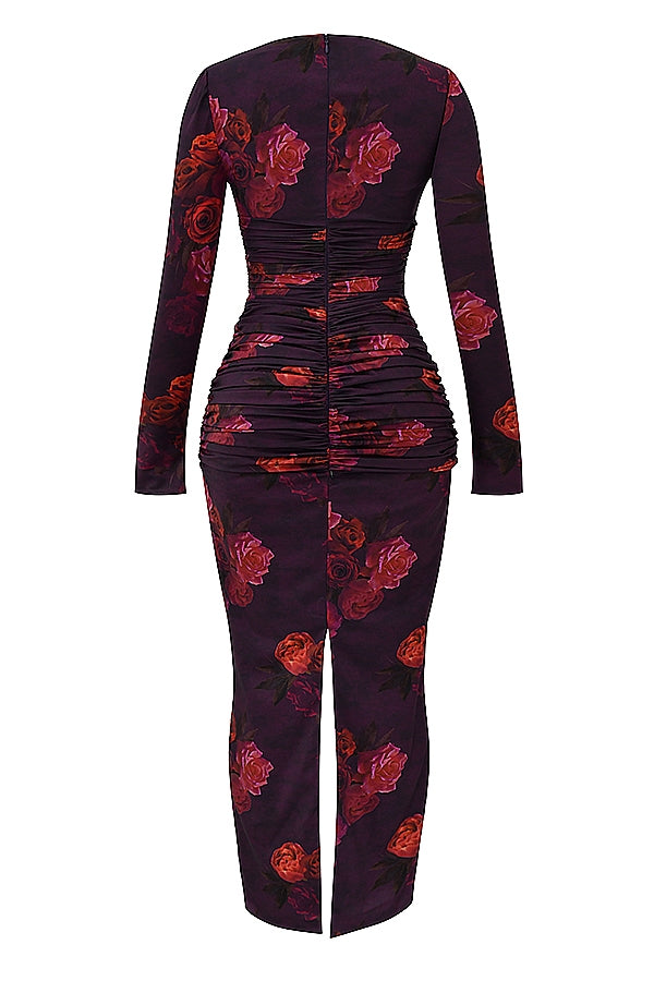 Lanetta-Romantic Floral Maxi Dress
