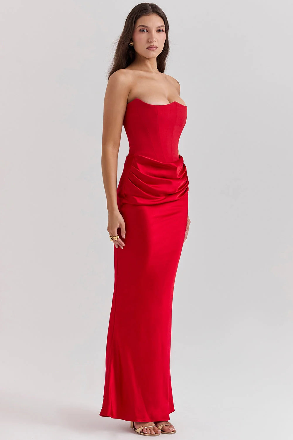 HAVEN MAXI DRESS - RUBY