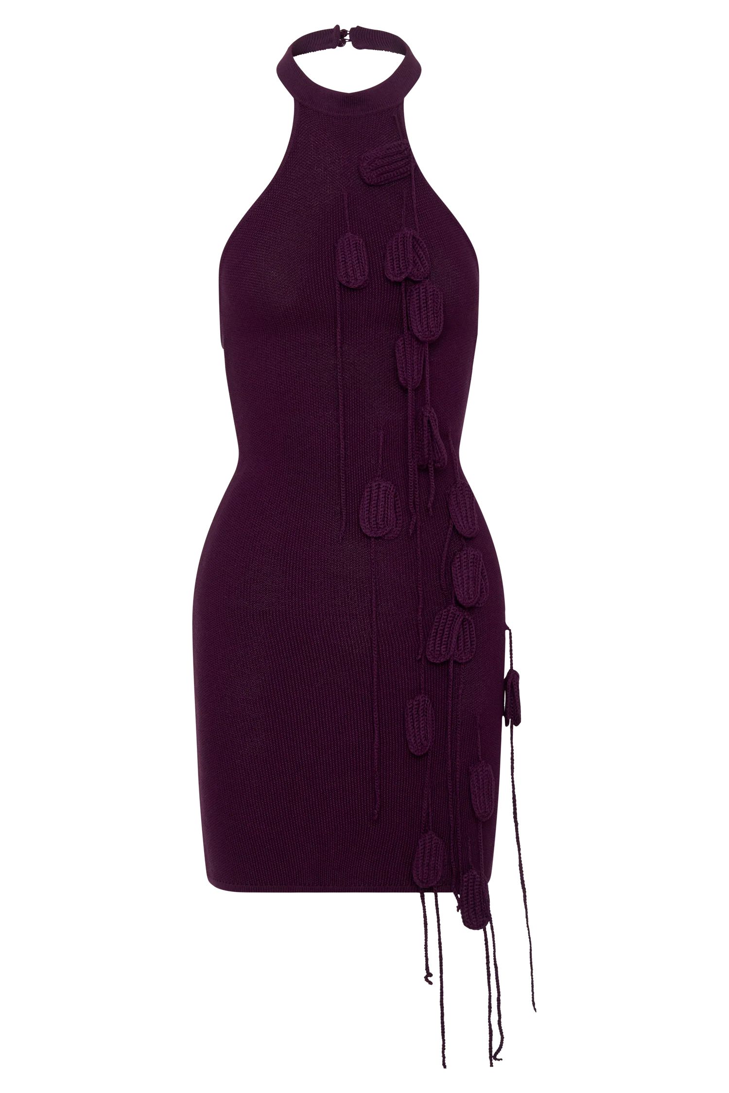 Jacky Tulip Mini Dress - Plum