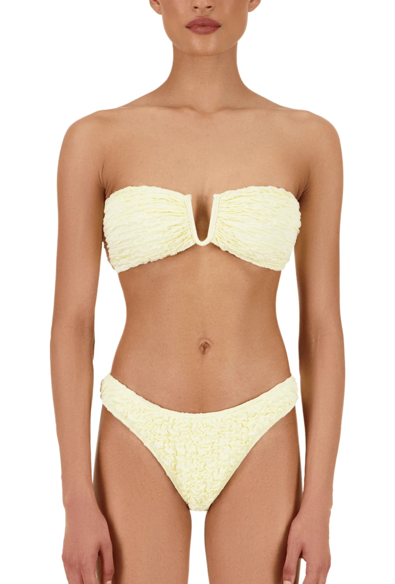 The Elin Top in Butter Luxe Crinkle