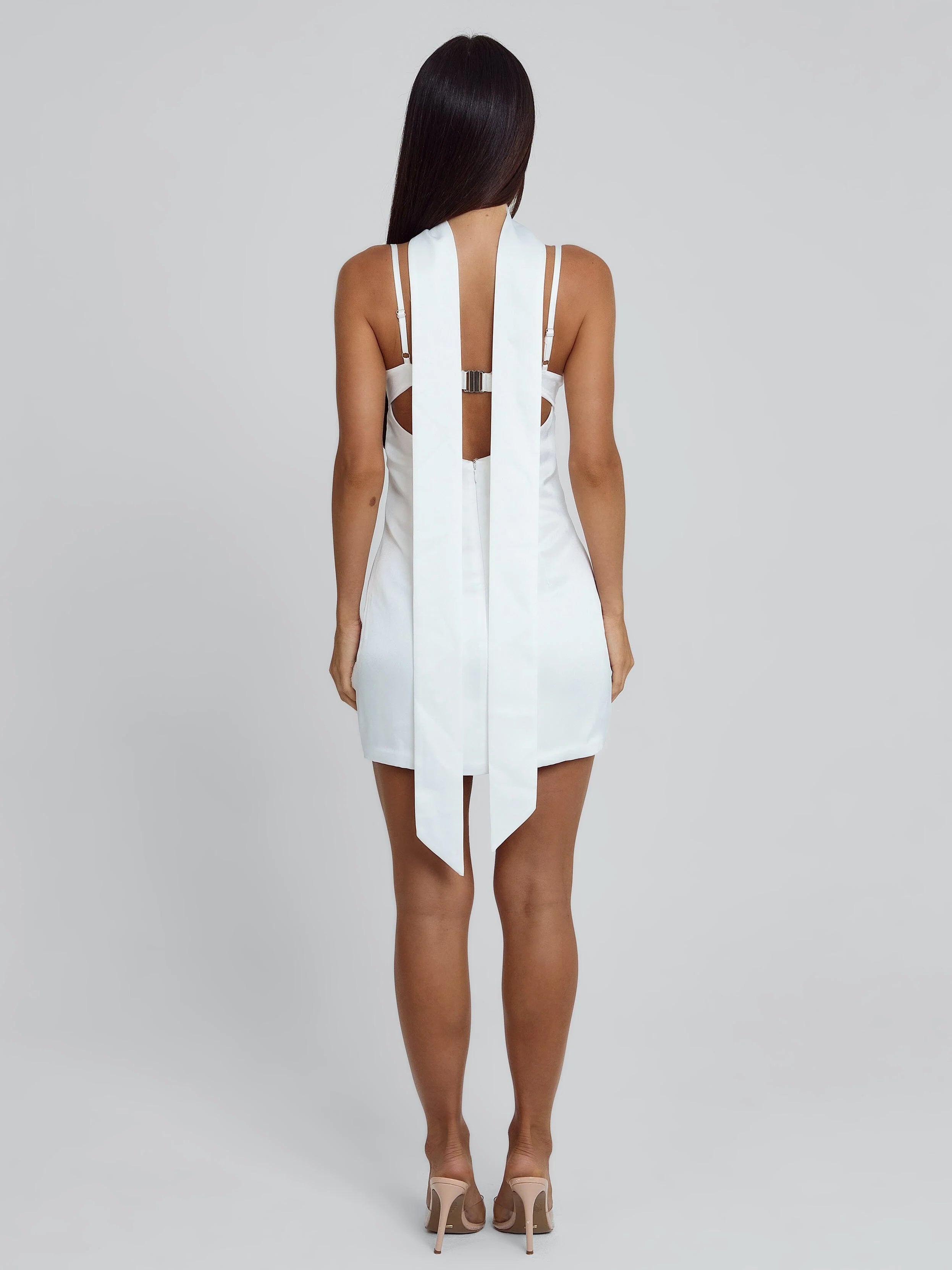 JESSARI MINI DRESS WHITE
