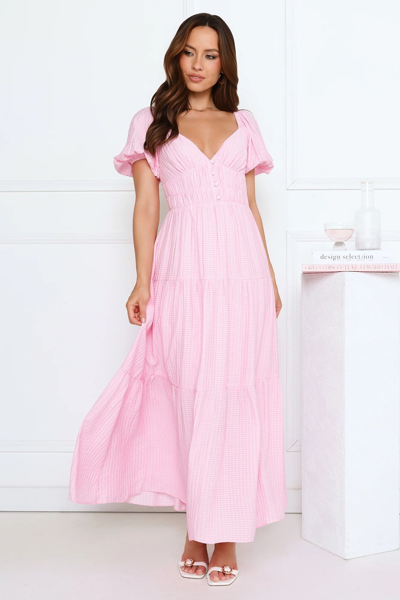 Main Stage Maxi Dress Pink