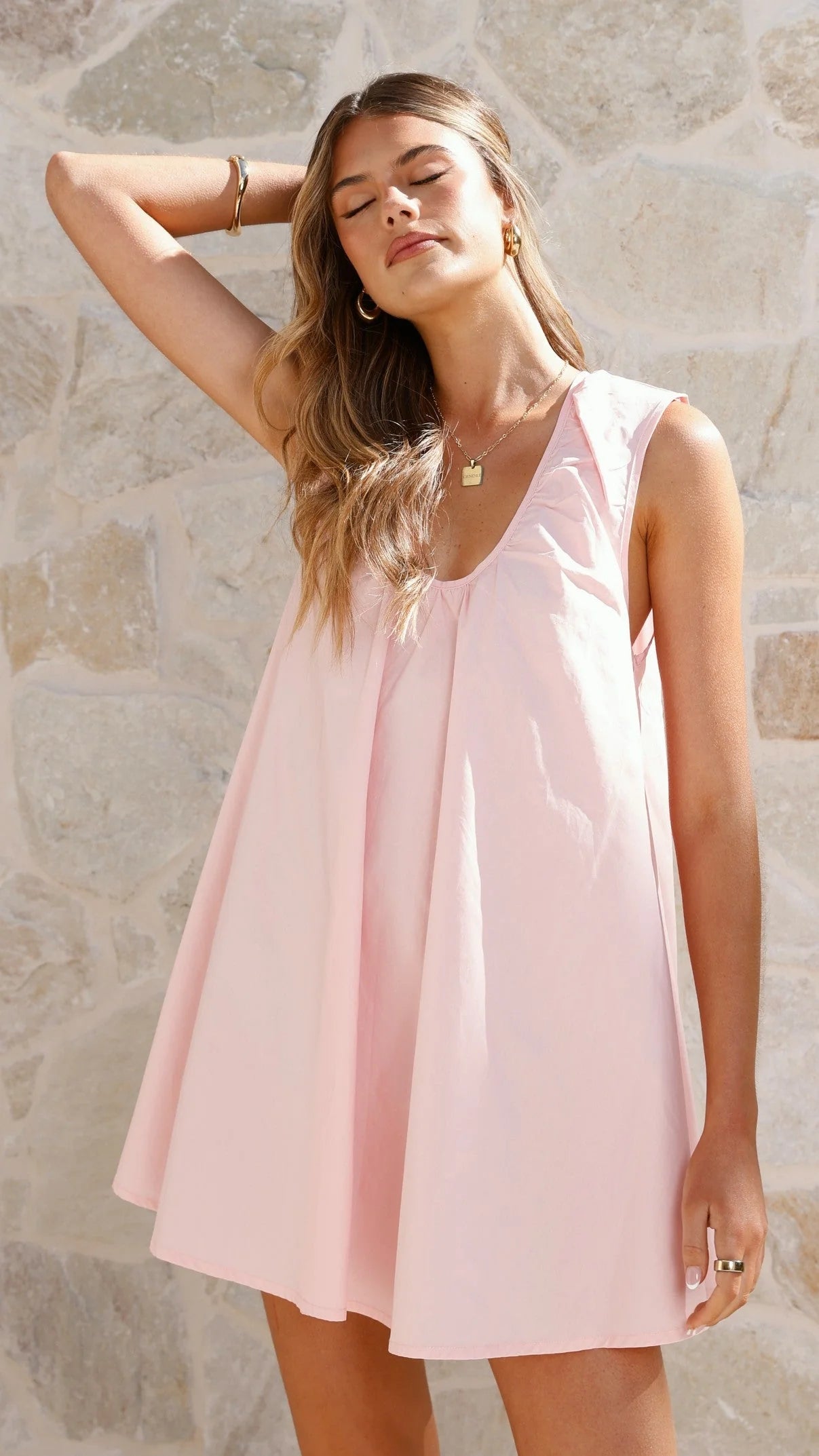 Vanessa Mini Dress - Pink