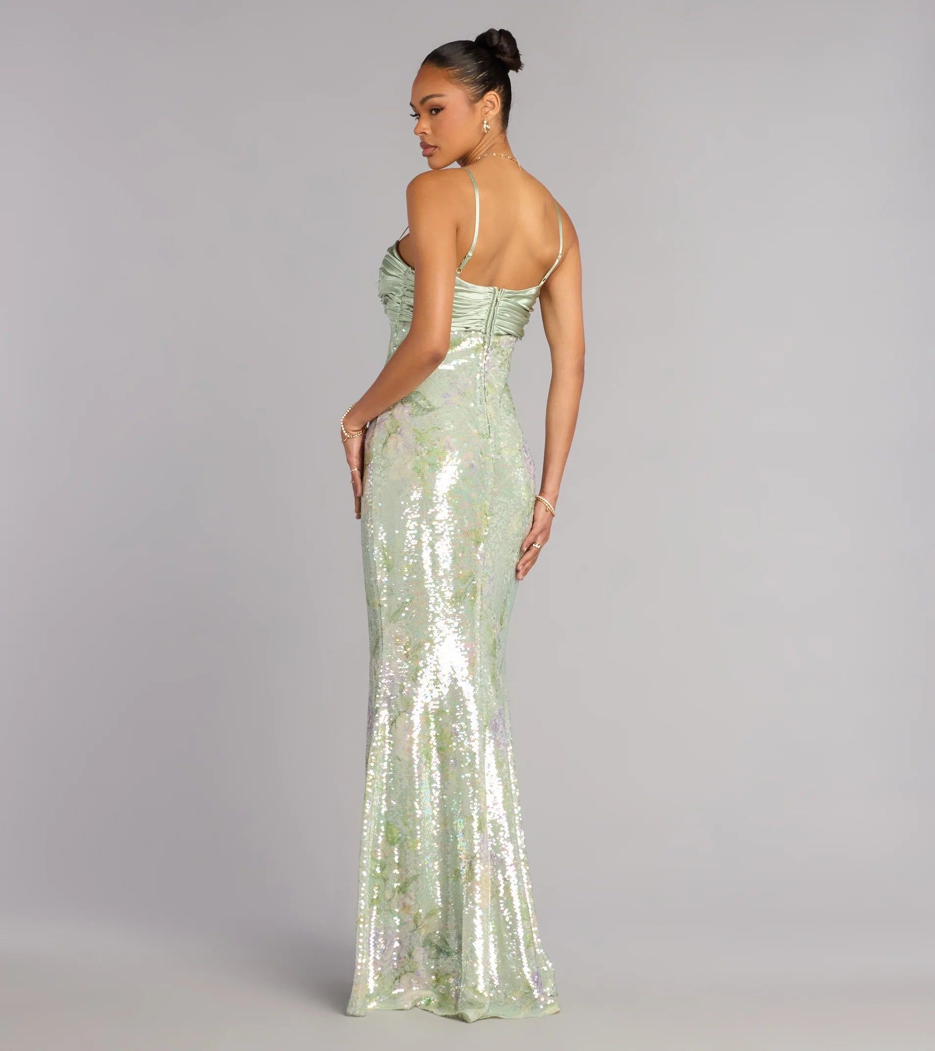 Murielle Sequin Mermaid Formal Dress