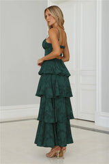 Thriving Now Maxi Dress Green