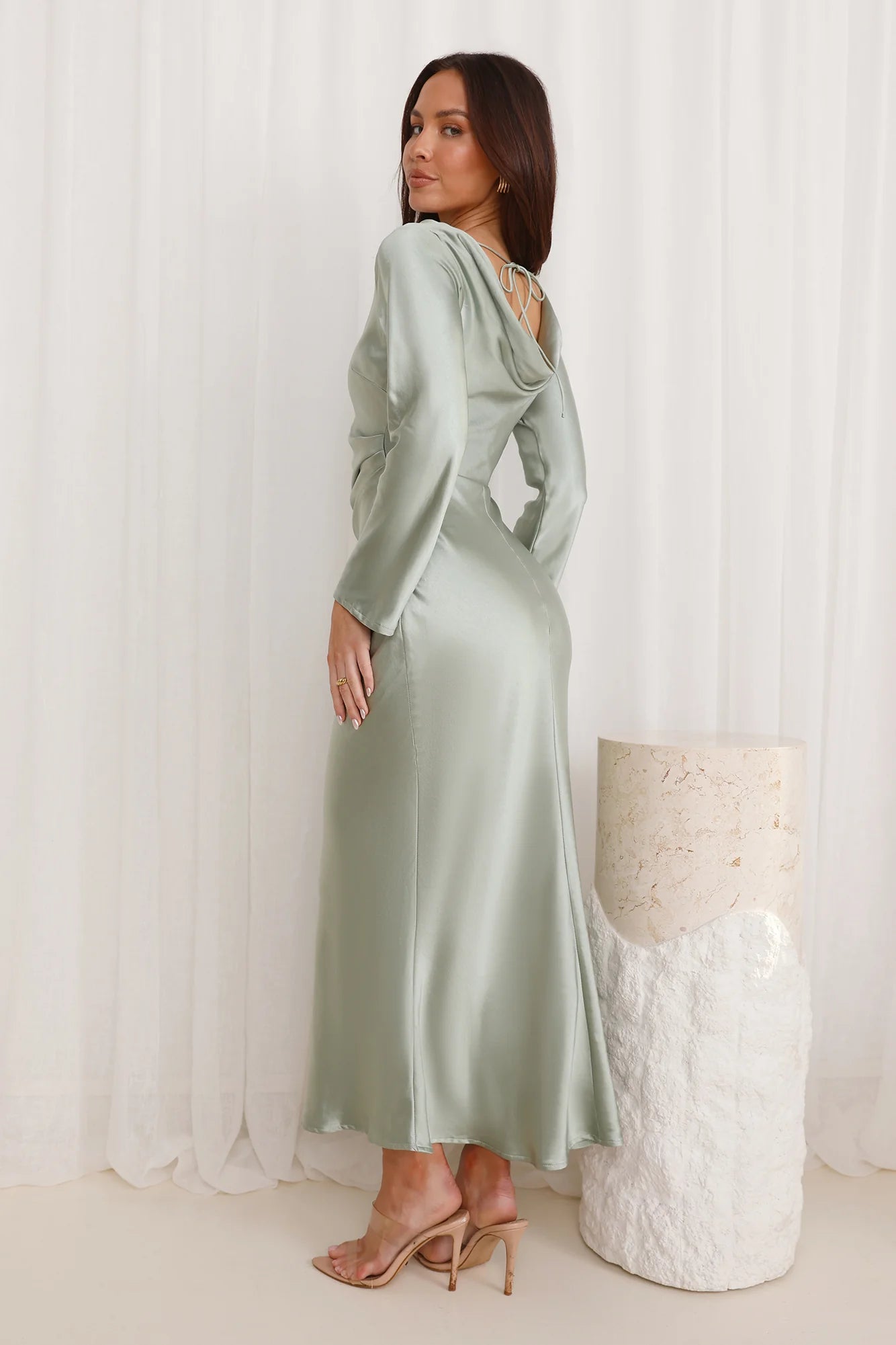 Classy Vibe Maxi Dress Sage