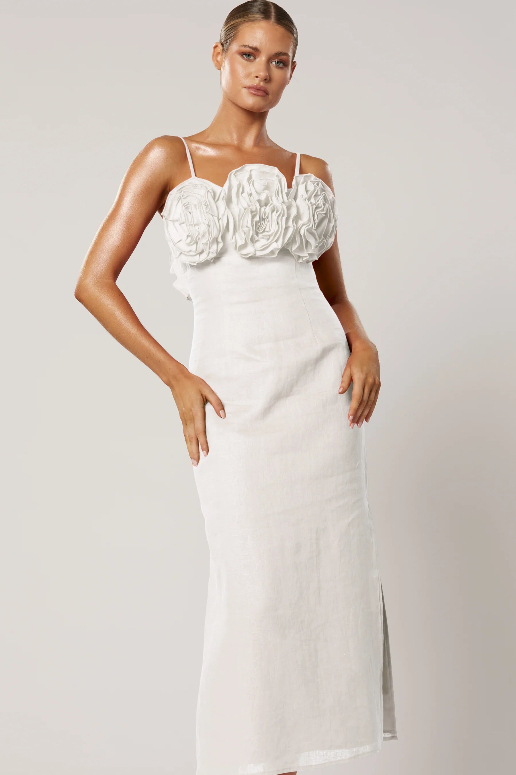 LULU RUFFLE DRESS