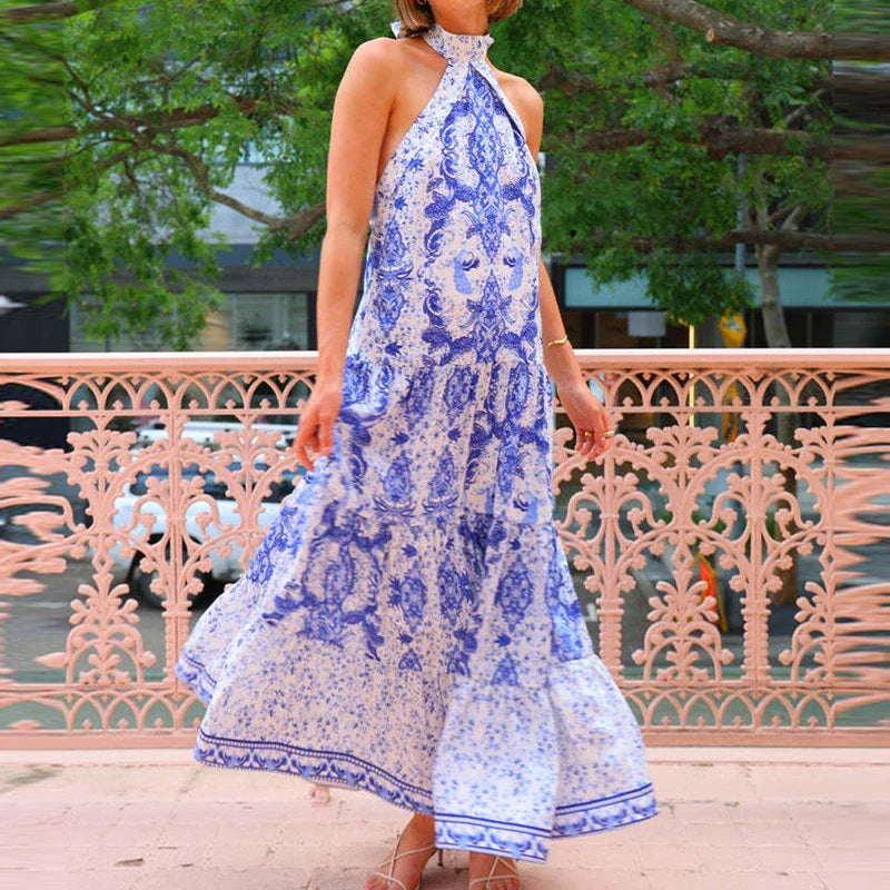Robe violette boheme