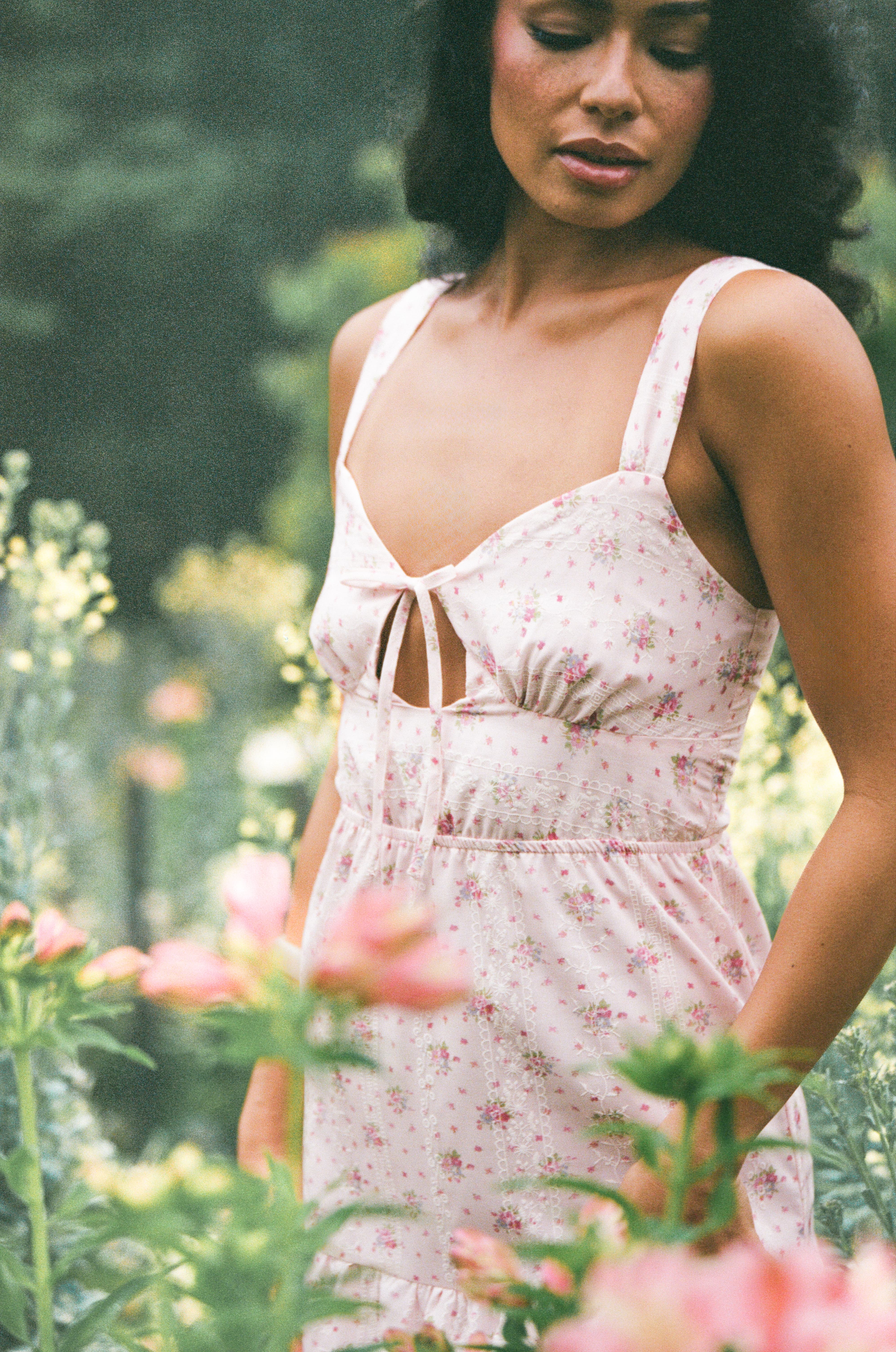 Kendra Maxi Dress - Pink Floral