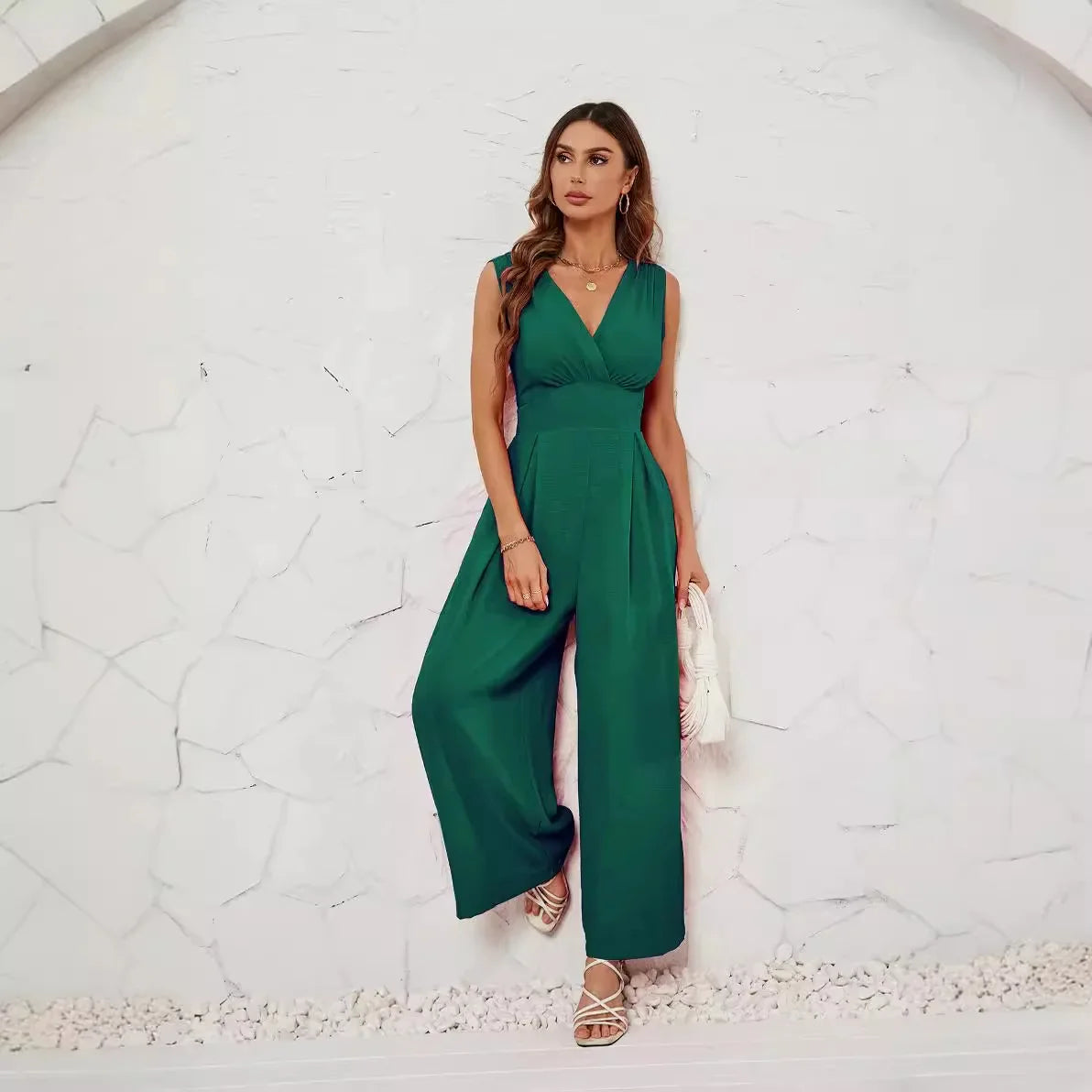 Fashion-Forward Waist-Defined Jumpsuits