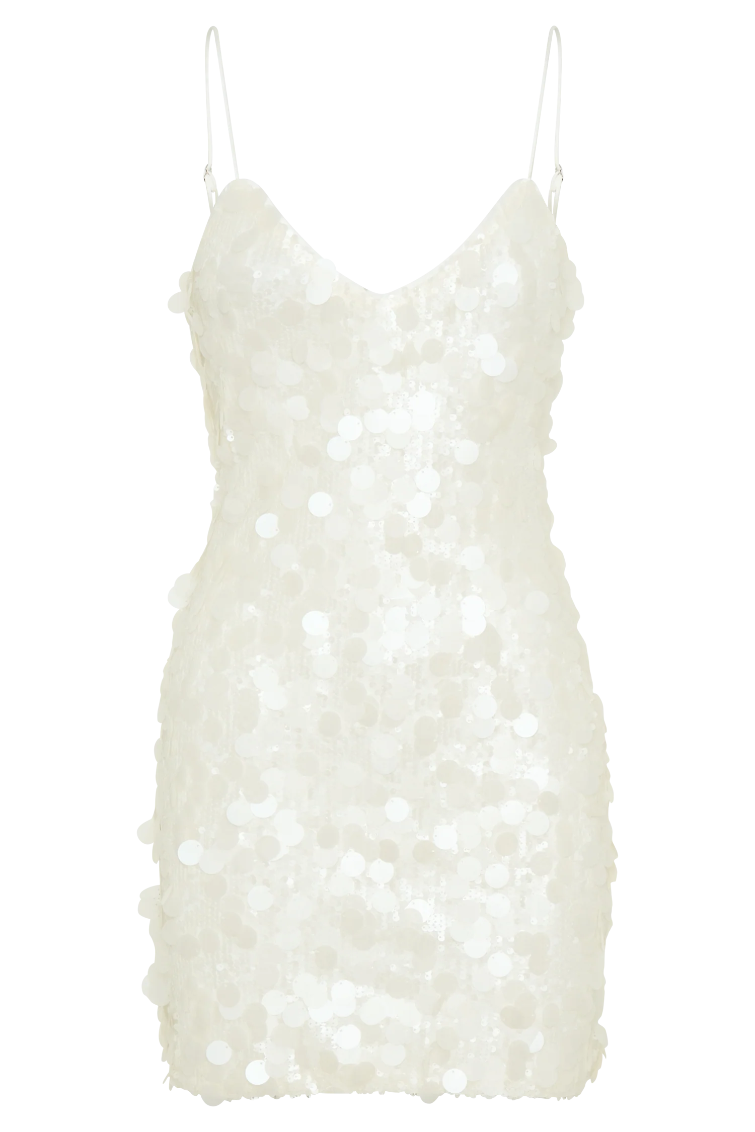 Romilly Sequin Mini Dress - Ivory