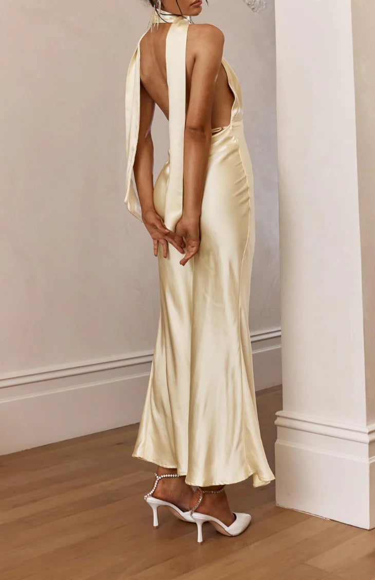 Matilda Halter Maxi Dress